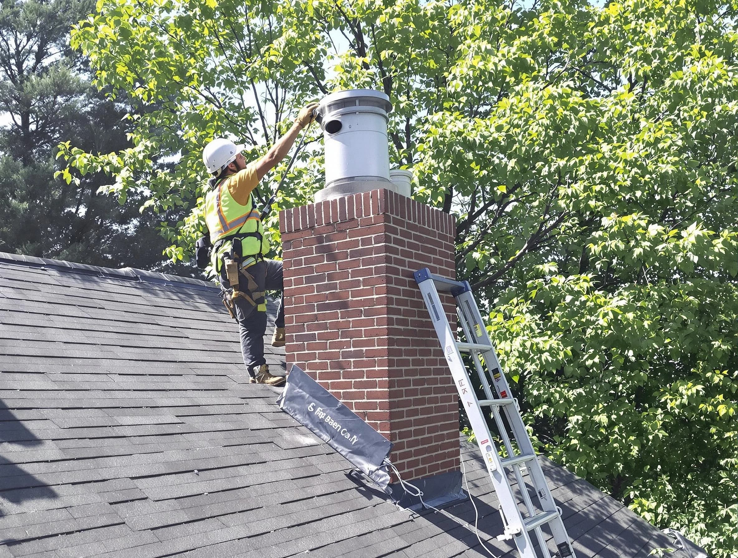 Chimney liner inspection by Peachtree Corners Chimney Sweep in Peachtree Corners, GA