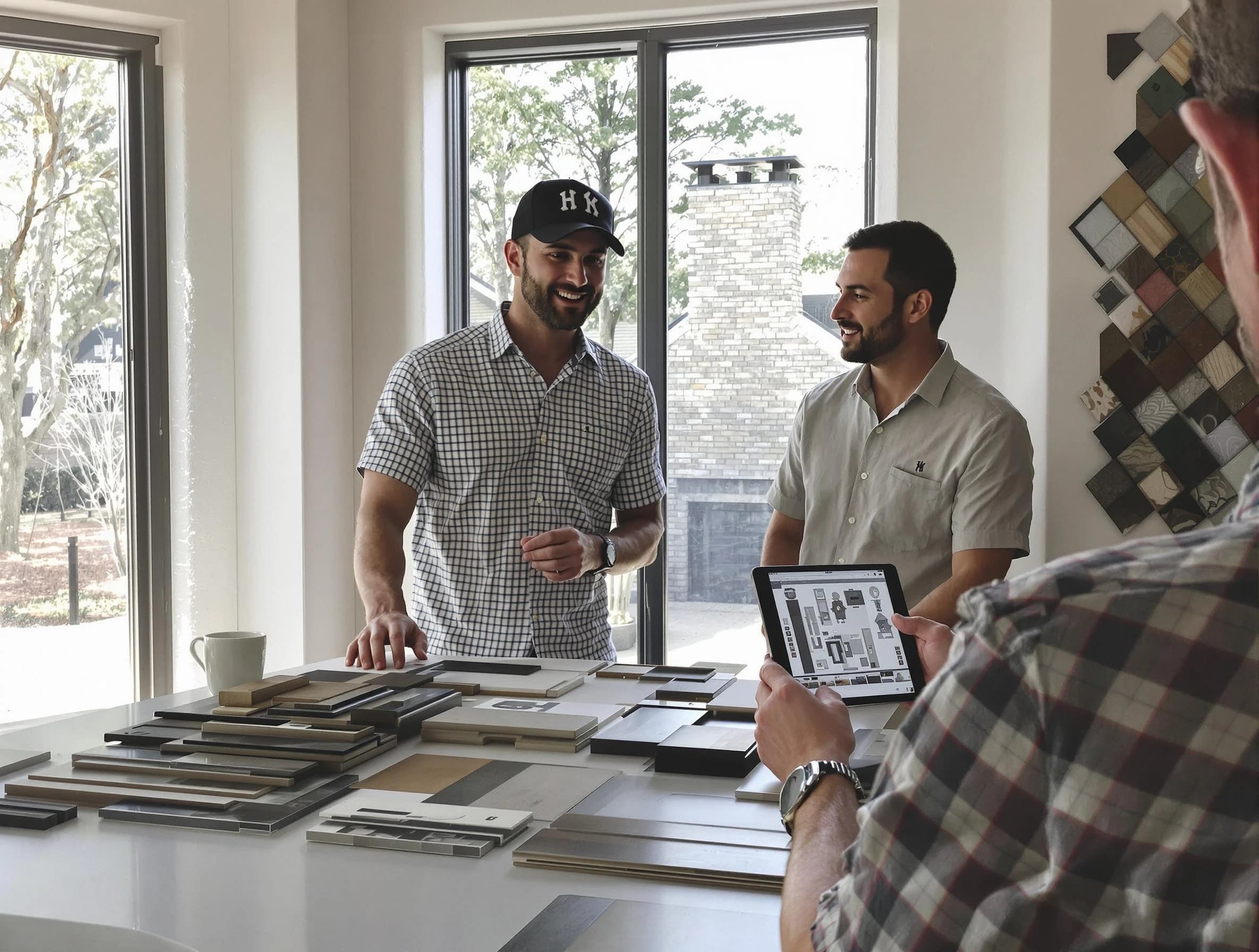 Peachtree Corners Chimney Sweep remodeling a chimney and fireplace in Peachtree Corners, GA