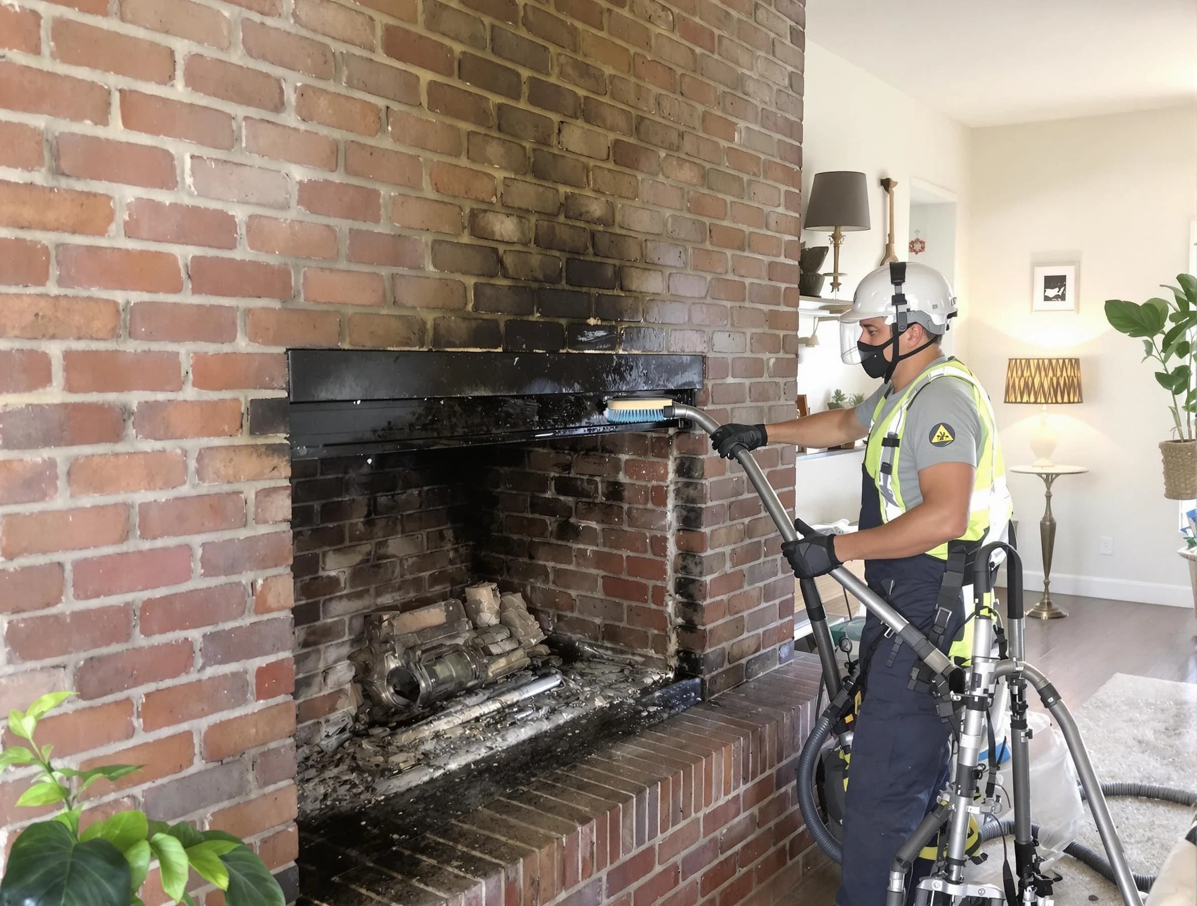 Peachtree Corners Chimney Sweep providing fireplace cleaning services in Peachtree Corners, GA