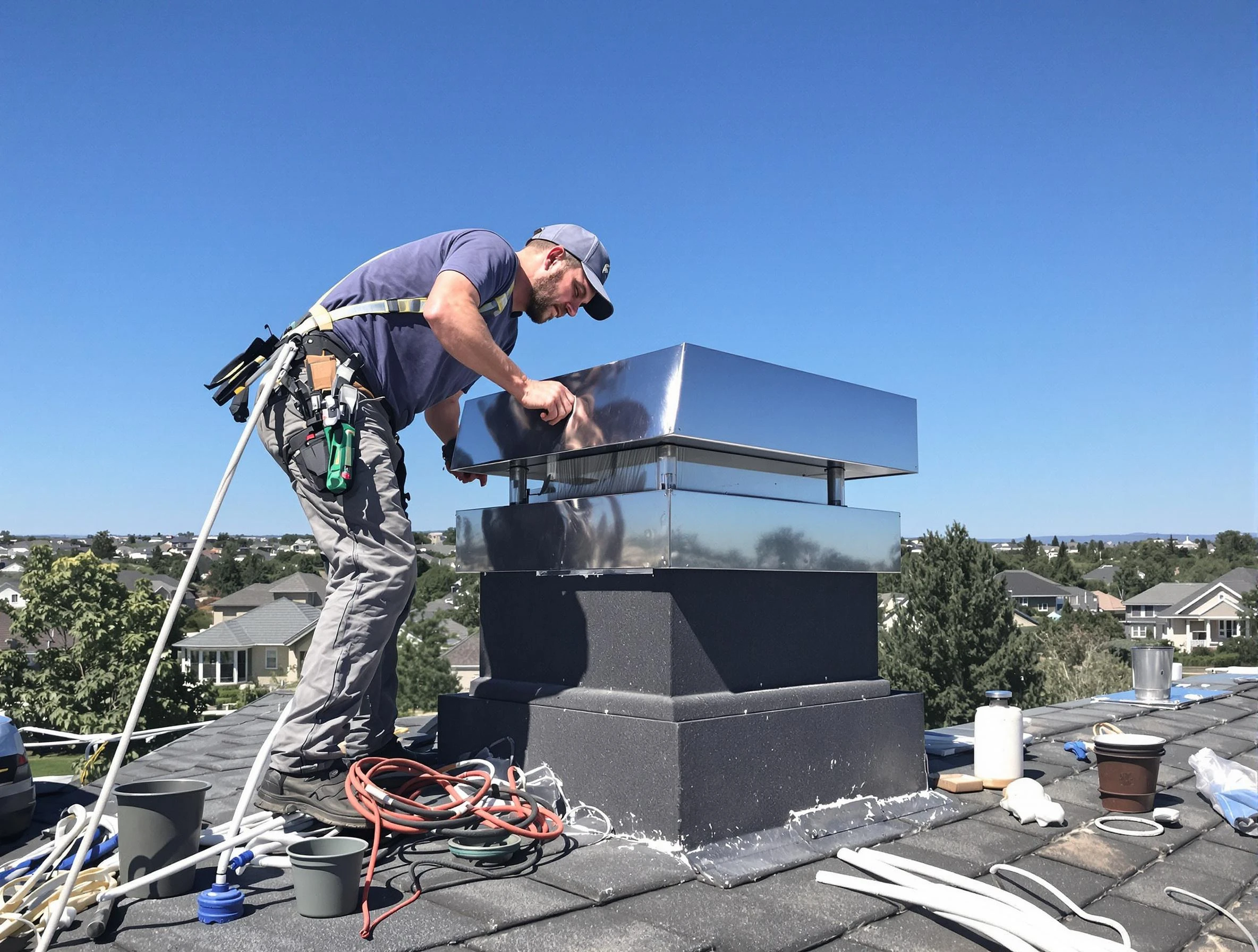 Chimney Cap Services service in Peachtree Corners, GA