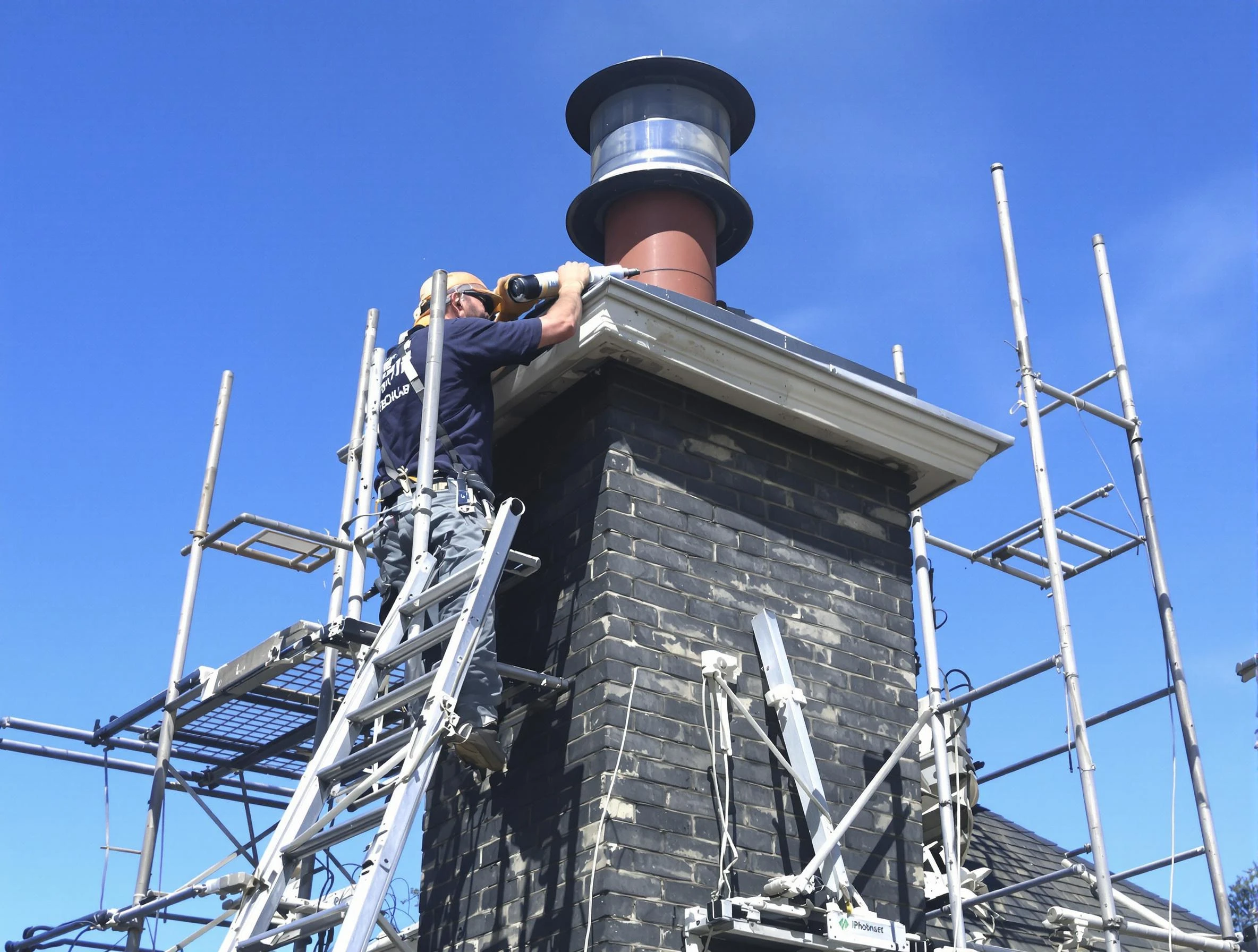 Sturdy chimney crown finished by Peachtree Corners Chimney Sweep in Peachtree Corners, GA